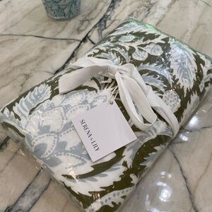 Serena & Lily NWT Artichoke Euro Sham